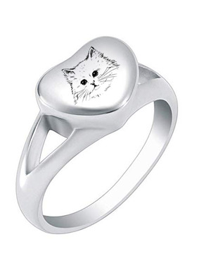 欧美流行宠物猫狗戒指骨灰饰品