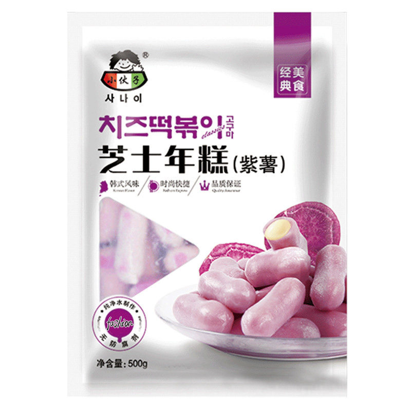 芝士年糕夹心蛋黄500g韩式