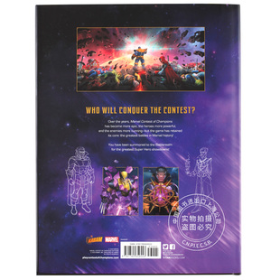 现货 漫威格斗漫威争霸战：战斗领域的艺术 英文原版 Marvel Contest of Champions:Art of Battlerealm 复仇者联盟 精装