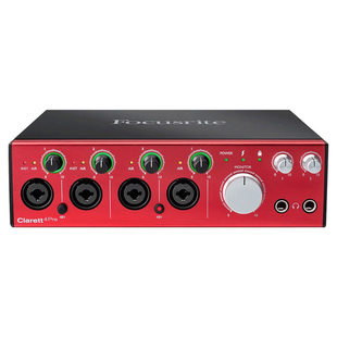 福克斯特Focusrite Clarett 2Pre 4PRE 8PRE USB录音声卡直播主播