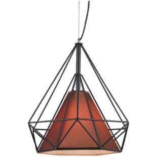 北欧现代简餐厅吊灯创意三头铁艺钻石新中式长条发廊理发店灯具