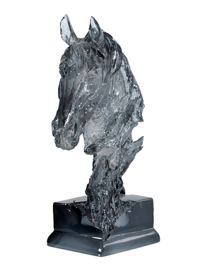 简欧美式风家居客厅书柜动物造型