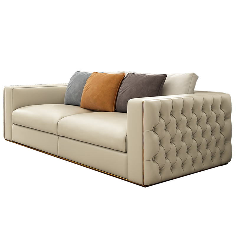 北欧轻奢3双三人位皮质真皮沙发口碑评测啥样?真实使用揭秘，不要跟风选！