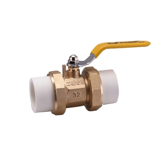 柯比德双活接球阀ppr水管配件开关接头热熔20开关6分25阀门球阀