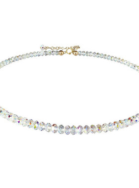 水晶短款百搭学生项圈脖子锁骨链