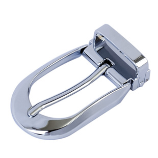 男女通用扣头2.9CM针扣腰带扣锌合金铬29MM银色皮带扣头夏新款