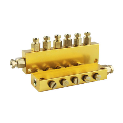 可调抵抗式润滑系统油路分配器