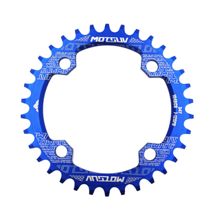 自行车正负齿链轮山地车104BCD牙盘单速圆盘片32T34T36T38T40T52T