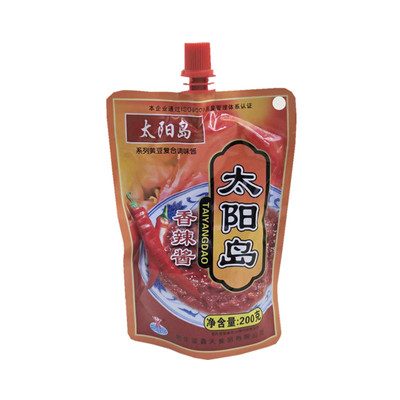 太阳岛香辣酱160g东北豆酱炖鱼