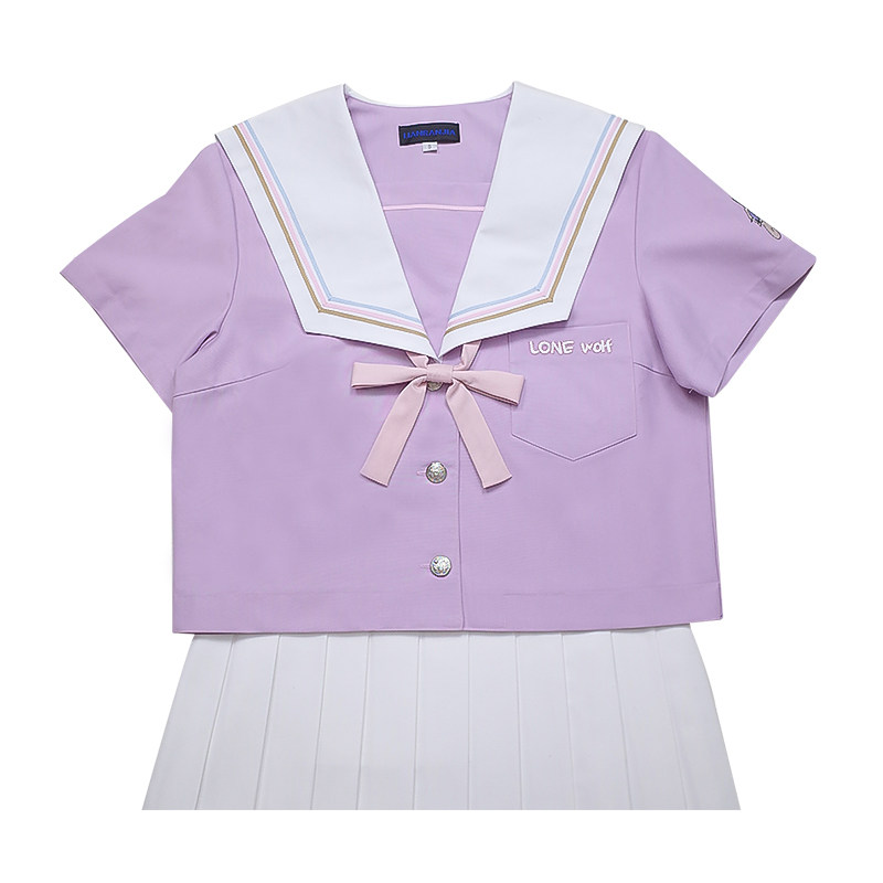 恋染家jk制服套装原创正统独角兽夏款短袖上衣甜美日系学生水手服