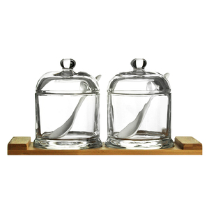 非非厨房调料盒调味罐玻璃套装家用油壶调味瓶罐糖罐盐罐调料罐