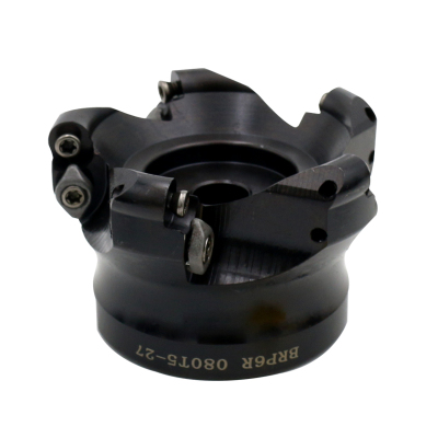 面铣45度刀盘r5 r6刀盘506380100加工中心数控铣刀盘方刀KM12刀盘