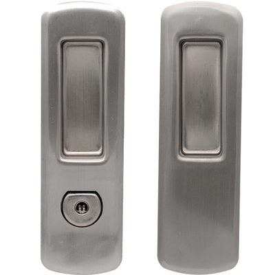 不锈钢推拉门防盗门锁不锈钢安防