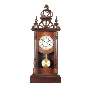 北极星机芯机械座钟老式发条摆钟复古中式台钟调风水钟表客厅时钟