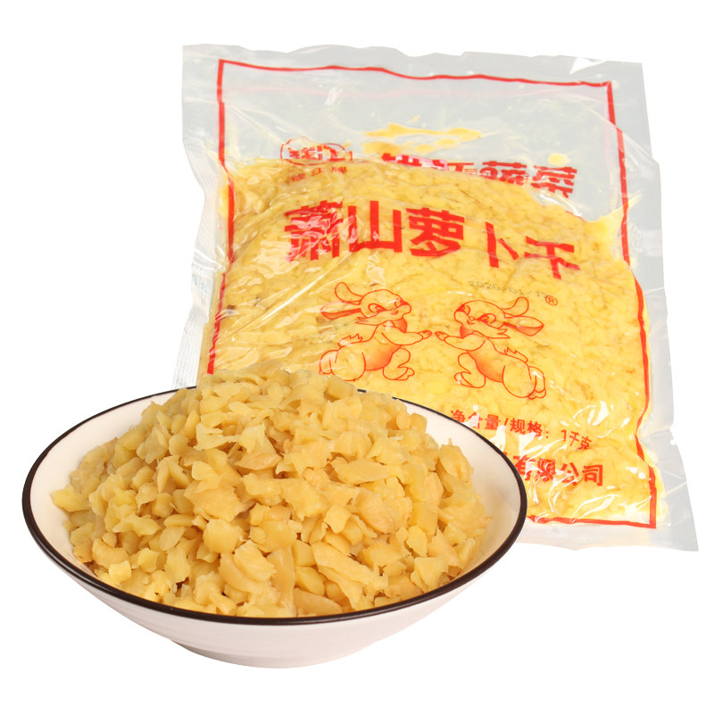 钱江牌萧山萝卜干1000克压干胖干碎粒萝卜大包装厨房配菜不辣小菜