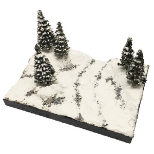 storm雪地場景高達比例坦克模型