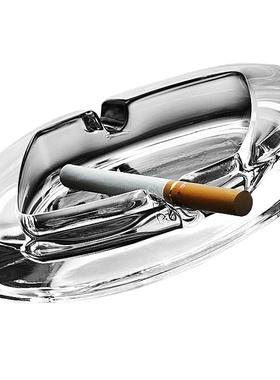 土耳其时尚大号水晶玻璃烟缸客厅酒店办公室烟灰缸创意生日礼品