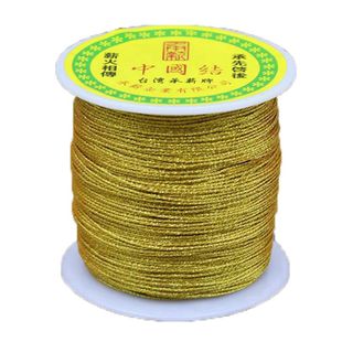 金银股线编织流苏金丝线手链缠绕线金线银线diy手工编织配件材料