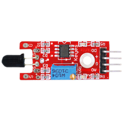 火焰传感器火源探测外接收报警