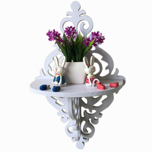 花架墙面置物架壁挂卧室墙壁客厅墙上挂架电视背景墙装饰架免打孔