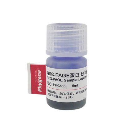 5×SDS-PAGE蛋白上样缓冲液 加样缓冲液 5mL [PH0333 PHYGENE]