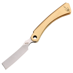 M390迷你小刀大马士革钢刀高硬度锋利随身开快递氚气刀便携折叠刀