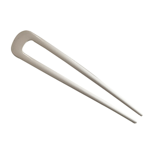 网红日系极简金属盘发发簪简约百搭丸子头插针簪子后脑勺发饰韩国