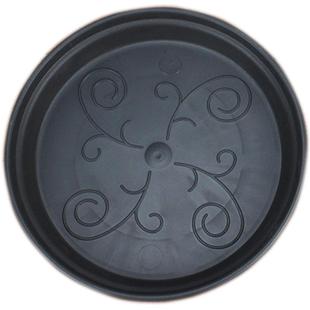 环球霍伦花盆加深加厚托盘树脂底托圆形托盘加仑盆塑料接水盘清仓