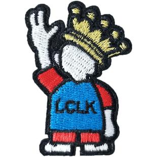 牛仔裤贴补丁贴布贴裤子补洞贴补衣服贴缝补图案徽章刺绣羽绒服贴