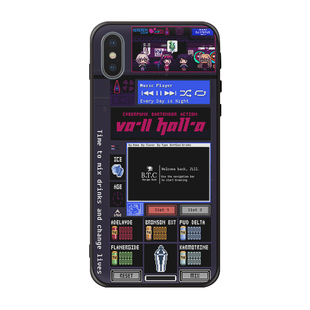 老胡的店赛博朋克酒保行动VA-11 HALL-A苹果华为玻璃jill手机壳套