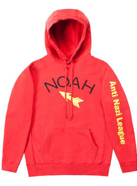 箭头logo加绒帽衫卫衣NOAH