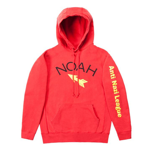 GXP NOAH Anti-Nazi League Hoodie 箭头 LOGO 加绒 帽衫 卫衣