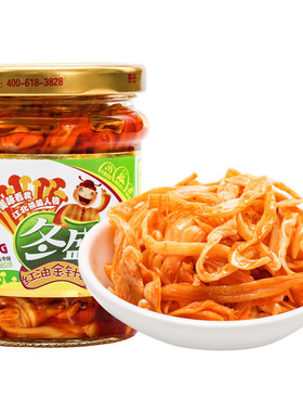 冬盛瓶装拌面金针菇佐餐开胃下饭