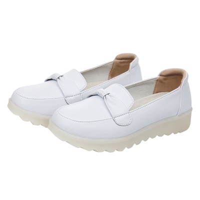 软底透气防臭牛筋舒适风护士鞋