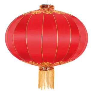 大红灯笼阳台户外防水绒布喜字广告植绒灯笼挂饰结婚节日喜庆装饰