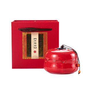 红枸杞礼盒包装空 高档 宁夏中宁黑枸杞礼盒陶瓷罐250/500g定制