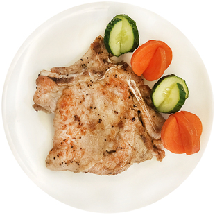 千般就精品原味T骨猪扒肉 西餐猪排西式烧烤香煎腿排冷冻商用1kg