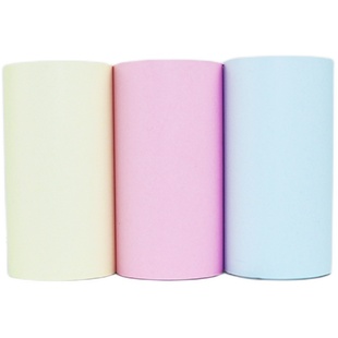 爱立熊A6/C6/P21/P22热敏纸错题打印纸PC20 2寸通用A2打印机纸三防十年留影正品高清照片彩色标签纸记录贴纸