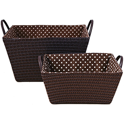 壹品收纳编织筐藤篮储物筐客厅