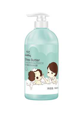 冬己ddung婴儿童宝宝820ml洗发水
