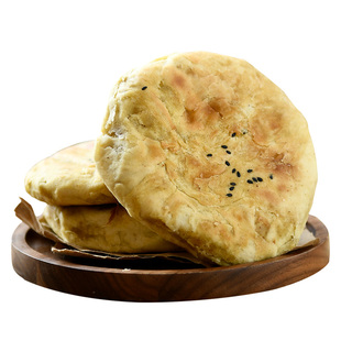 食家巷地方美食香酥火烧饼农家手工馍馍甘肃特产平凉酥馍6个装