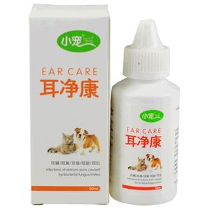 耳净康50ml 犬狗狗猫咪耳滴耳液宠物滴耳油中耳洗道护理