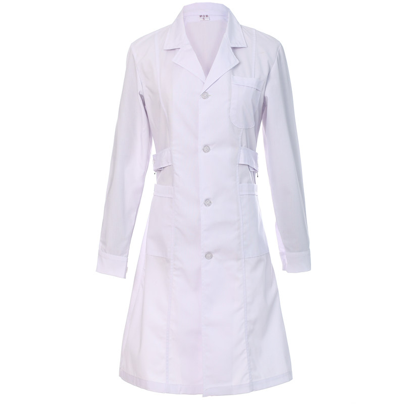 护士服长袖女制服冬装白大褂粉色蓝色美容师药店纹绣工作服两件套