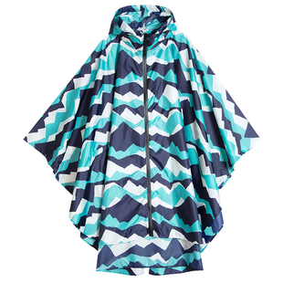 日韩系轻巧便携防水衣旅行单人徒步骑车背包男女通用创意斗篷雨衣