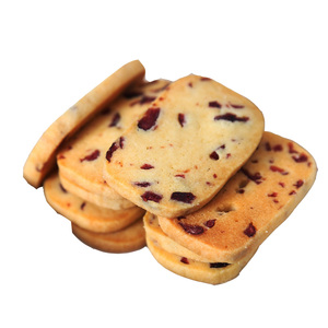 之火烘焙蔓越莓220g手工自制曲奇饼干 美食品休闲零食小吃 无添加