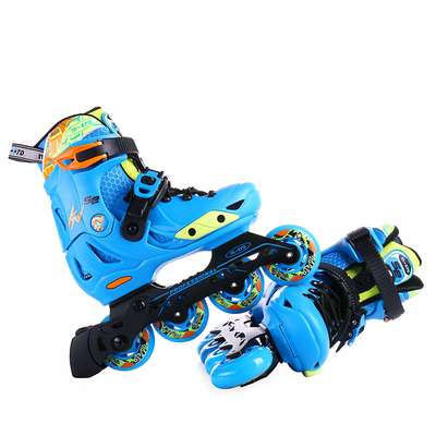 儿童专业两用花式轮滑鞋