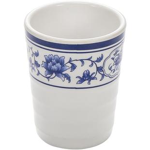 凯柏雅密胺杯子塑料树脂青花仿瓷杯酒杯口杯茶杯酒店餐厅饭店水杯