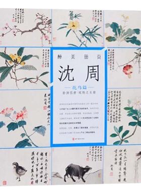 沈周 花鸟篇 观物之生册醉美册页 中国画历代名家画集画册诗词书画作品集大小写意花鸟画静物临摹赏析鉴赏书籍正版 四川美术出版社
