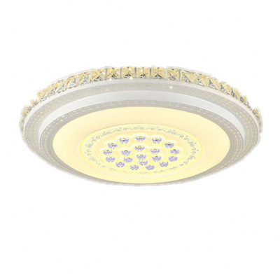 水晶灯客厅灯圆形吸顶灯