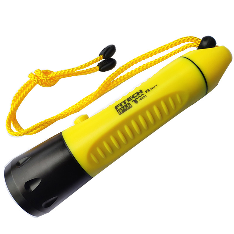 潜水手电筒防水光箭直充可充电